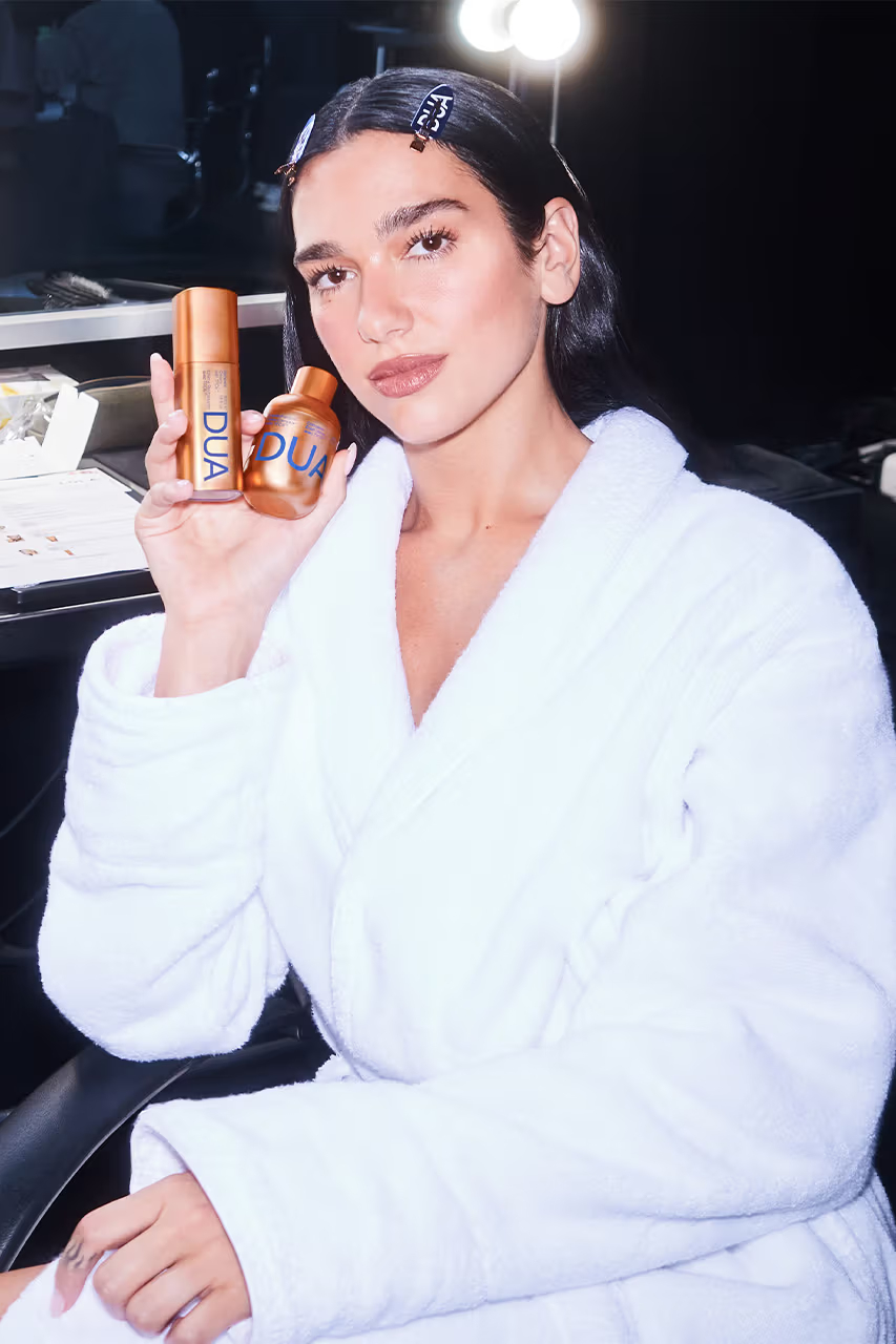Дуа Липа запускает собственную линейку ухода за кожей
