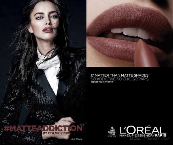 L'Oreal Paris Color Riche Matte Addiction Lipstick 2017