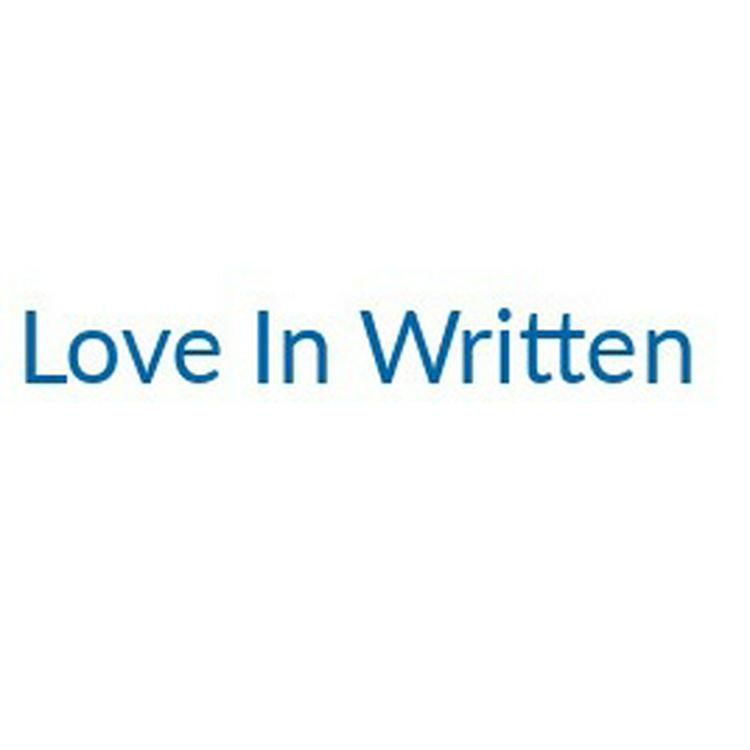 LOVE IN WRITTEN