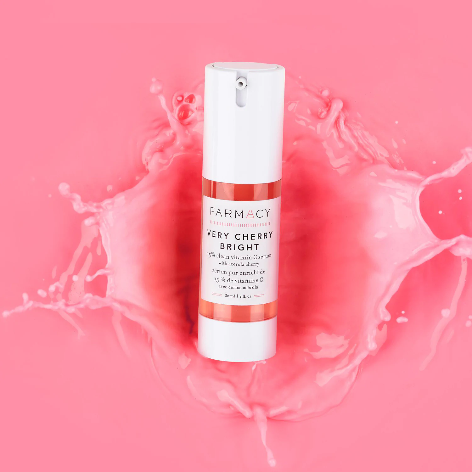 Very Cherry Bright 15% чистая сыворотка с витамином С и вишней ацеролы от FARMACY