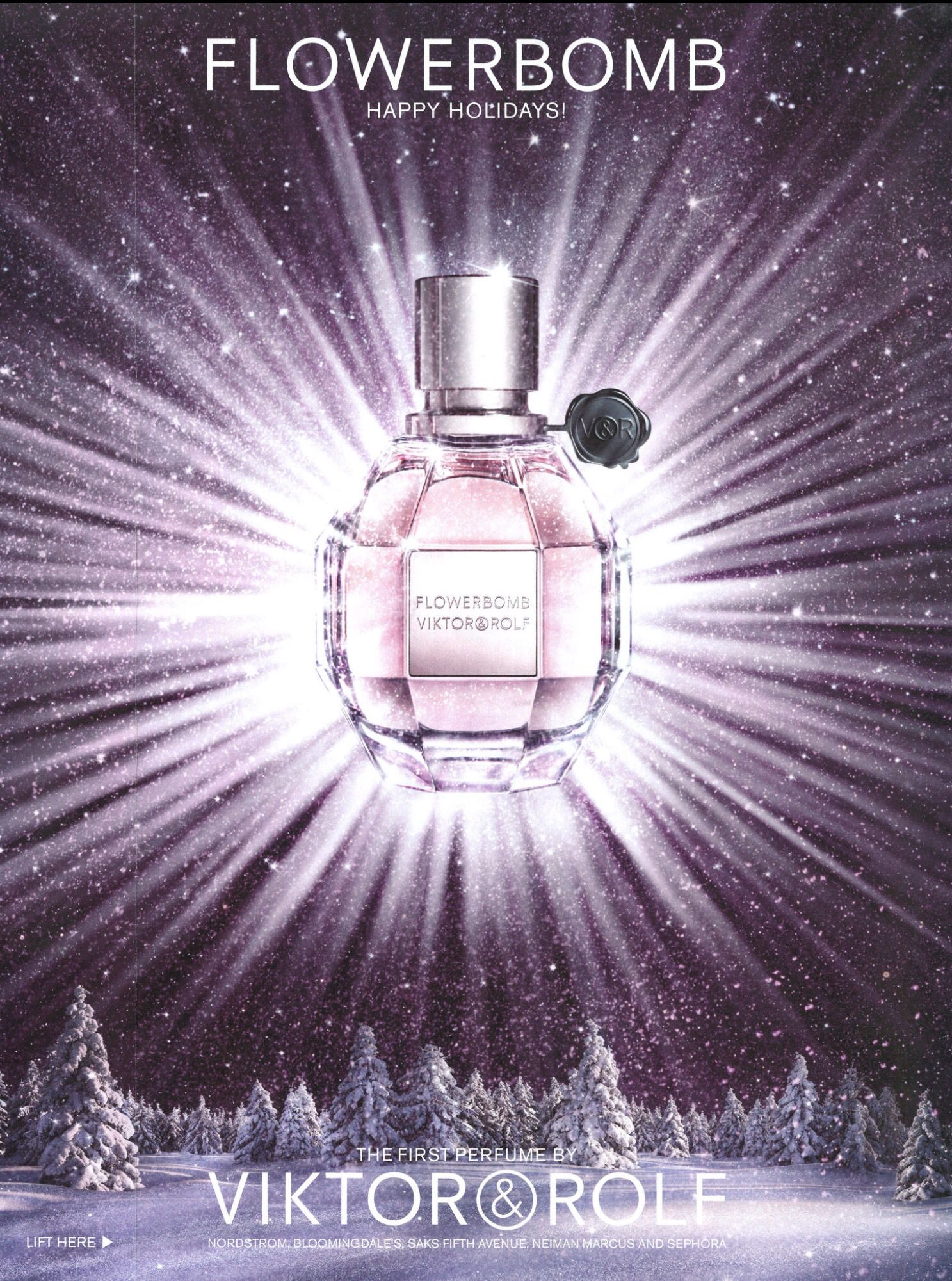 Роскошное праздничное издание аромата Flowerbomb