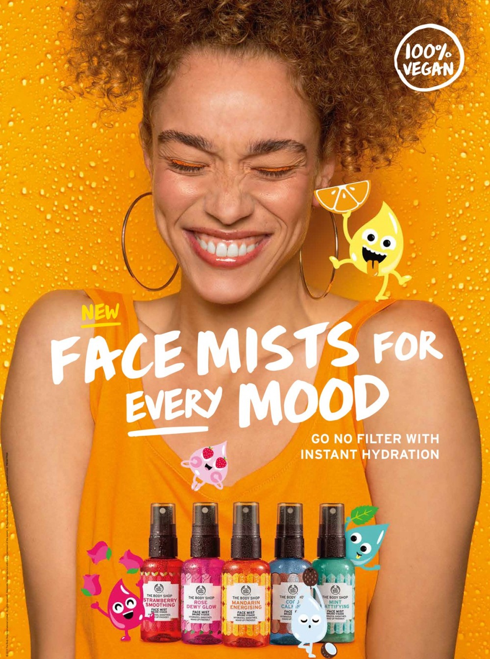 Мисты для лица  от The Body Shop