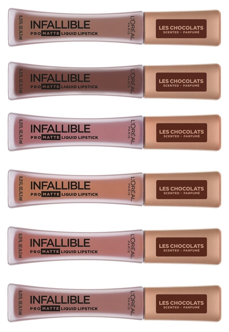 loreal matte lipstick chocolate