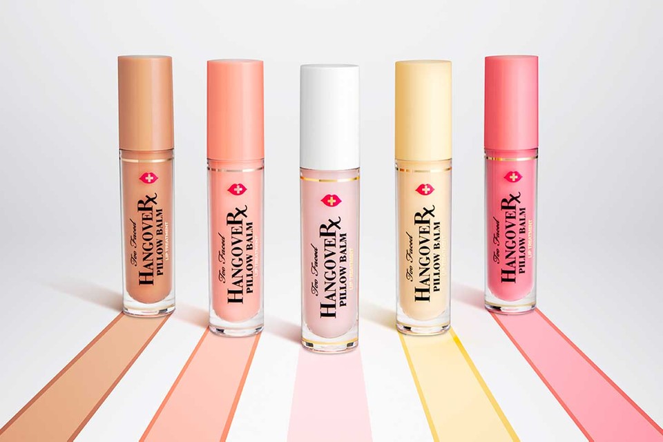 Новые оттенки бальзамов Too Faced Hangover Pillow Balm Lip Treatment!