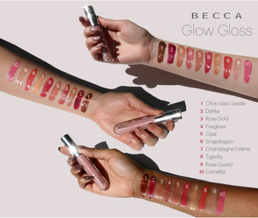 Блески для губ Glow Gloss Becca
