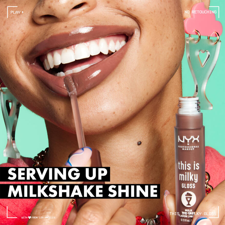 Блески для губ NYX Cosmetics This Is Milky Gloss Milkshakes Scented 