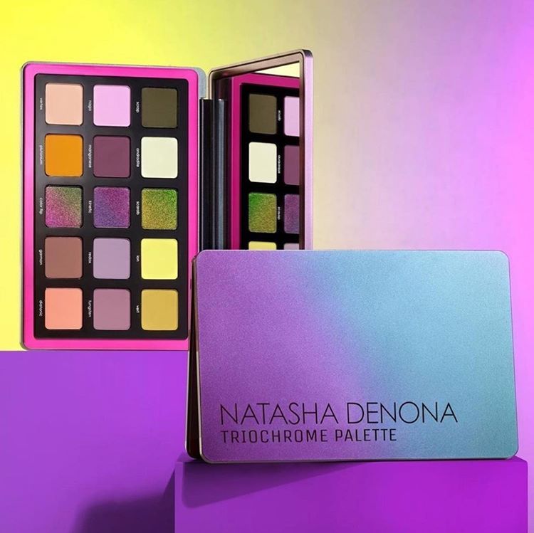 Палетка теней для век Triochrome Palette Natasha Denona