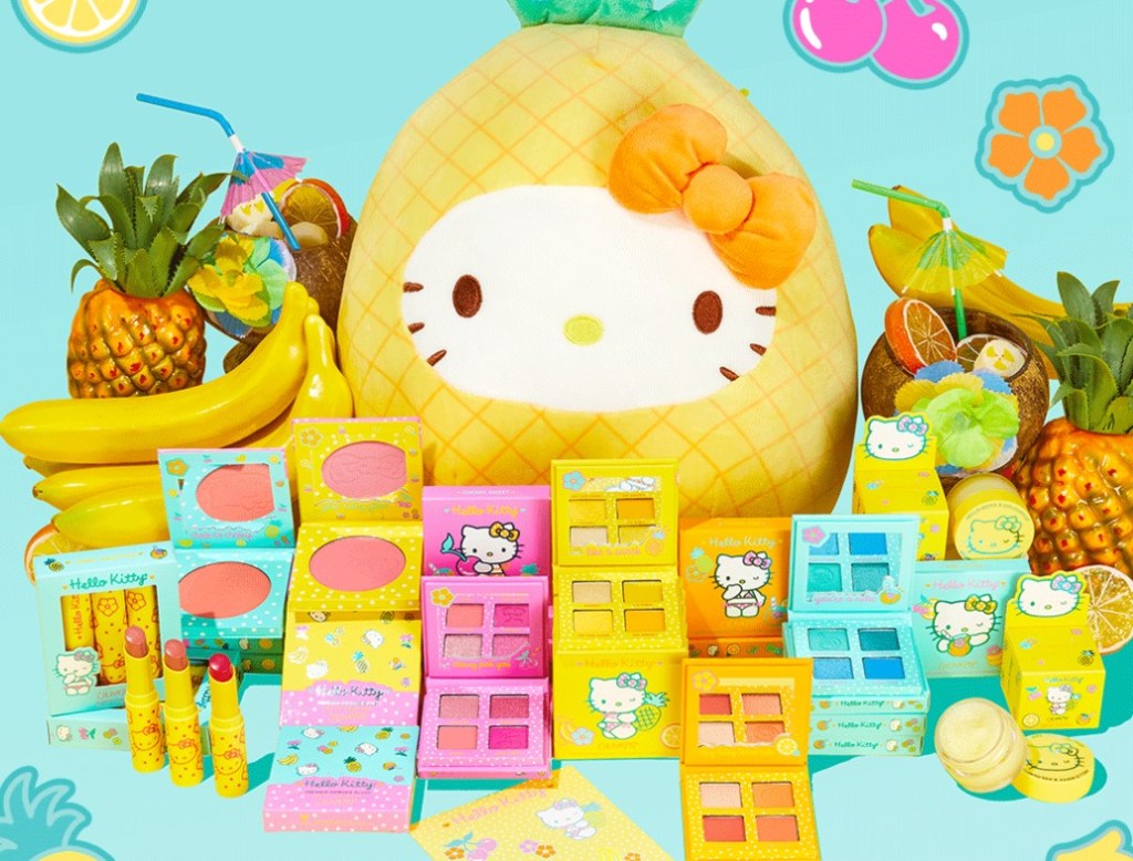 Коллекция ColourPop x Hello Kitty Tropical Escape 