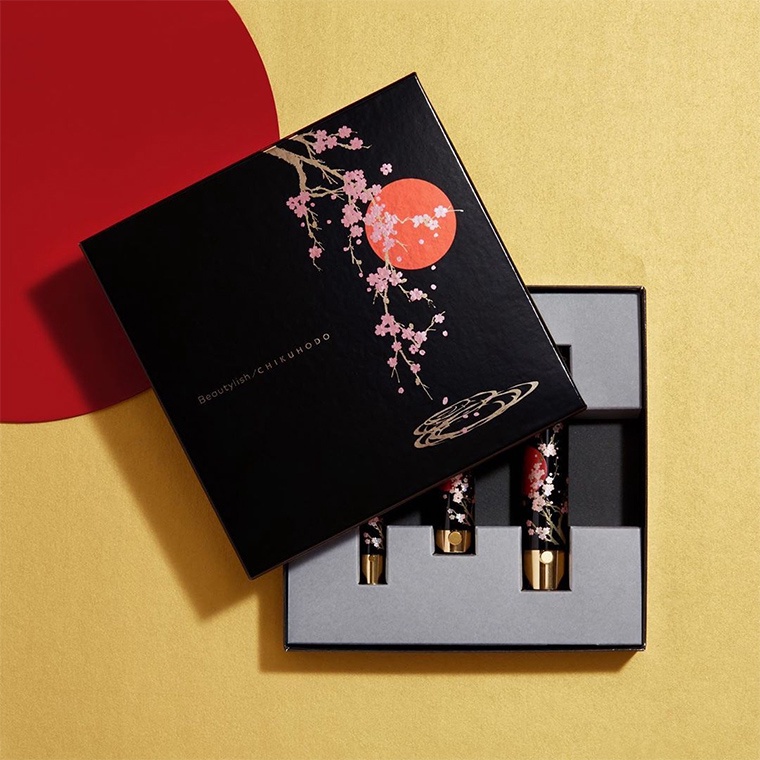 Набор кистей для макияжа Beautylish x Chikuhodo Sakura Makie 