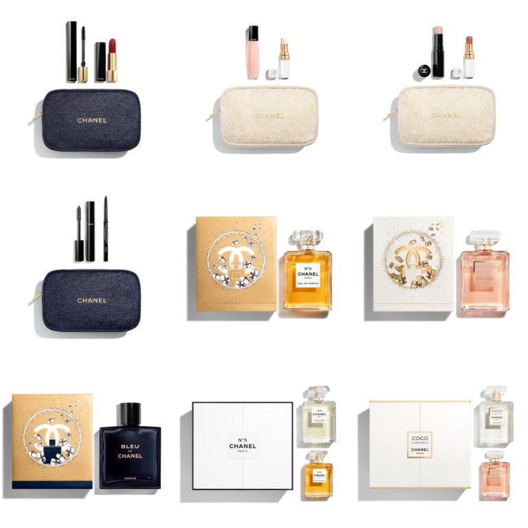 Подарочные наборы CHANEL Limited-Edition Holiday 2023 Makeup and Fragrance 