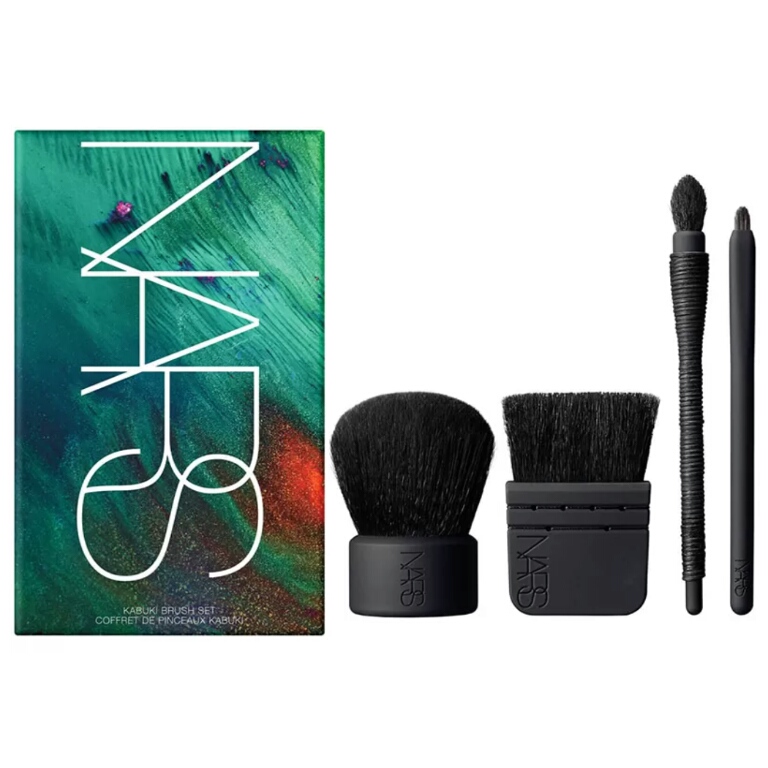 Новинка Nars Metal Creme Multi-use Palette & Kabuki Brush Set