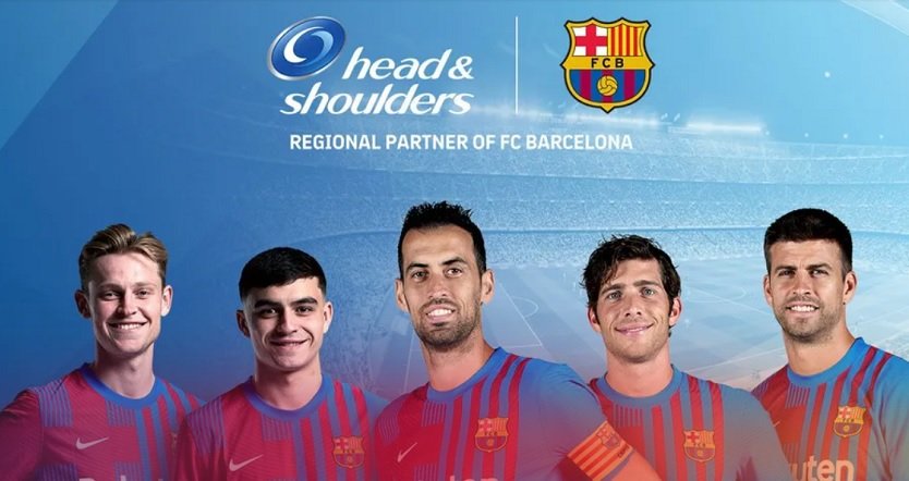 Head & Shoulders подписал контракт на еще один сезон в ФК Barcelona