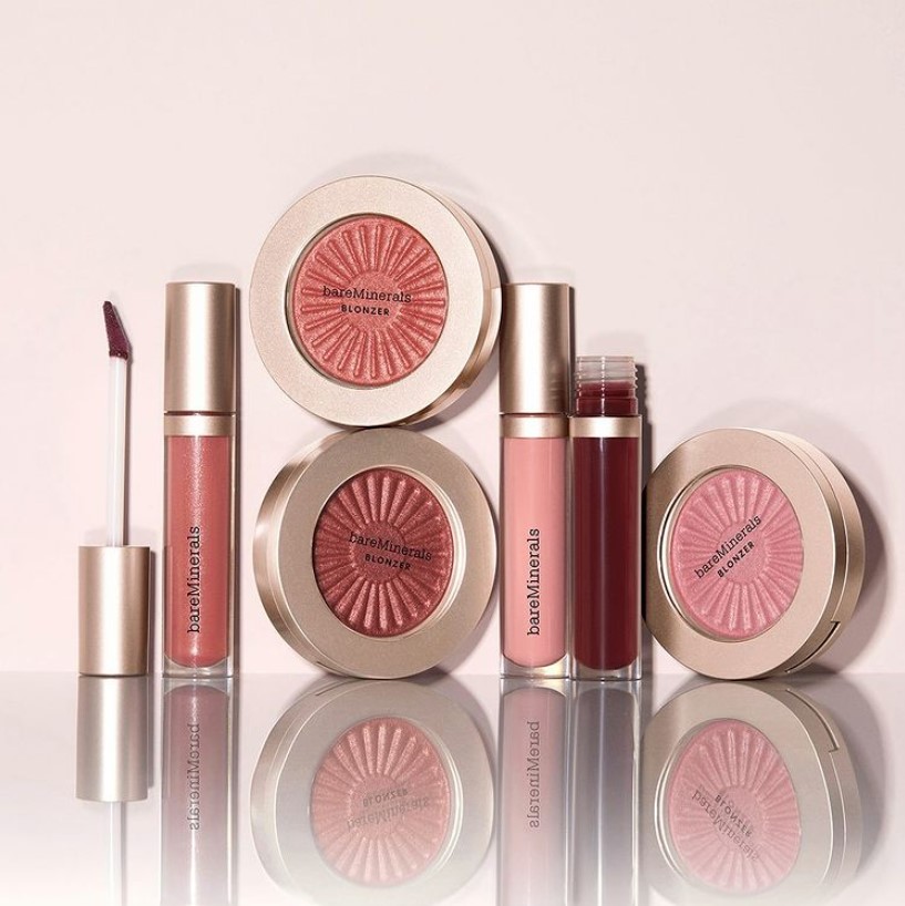 Бронзер и блеск-бальзам для губ bareMinerals Gen Nude 