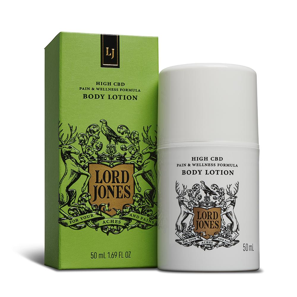 LORD JONES High CBD Formula Body Lotion
