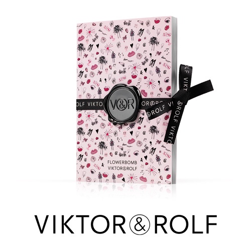 Парфюмированная записная книжка в подарок от Viktor&Rolf