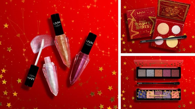 Праздничная коллекция 2021 NYX Gimme Super Stars! 