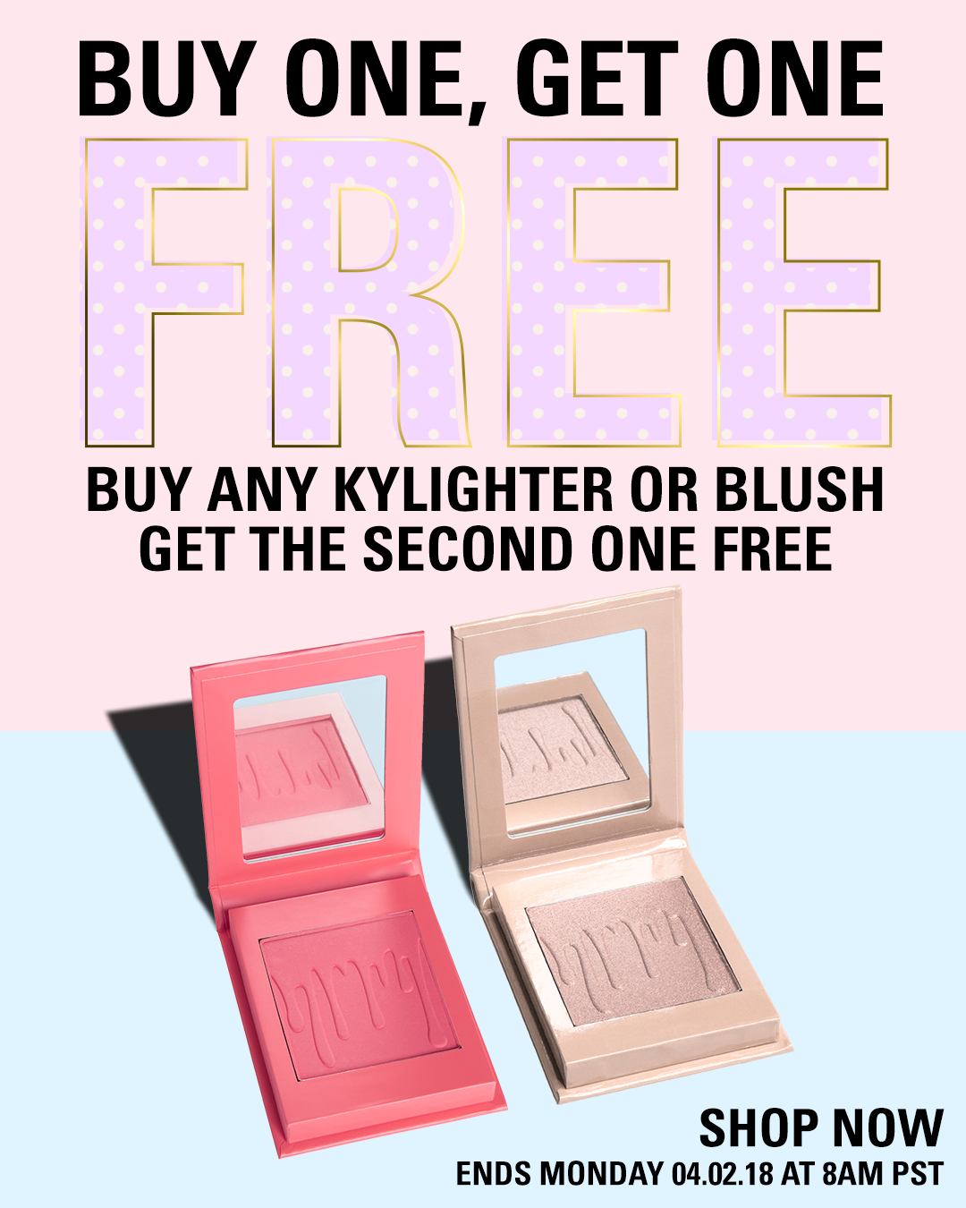  Kylighter или Blush в подарок от Kylie Cosmetics