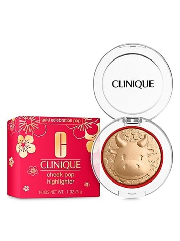 Хайлайтер Clinique Lunar New Year 2021 Gold Celebration Cheek Pop 