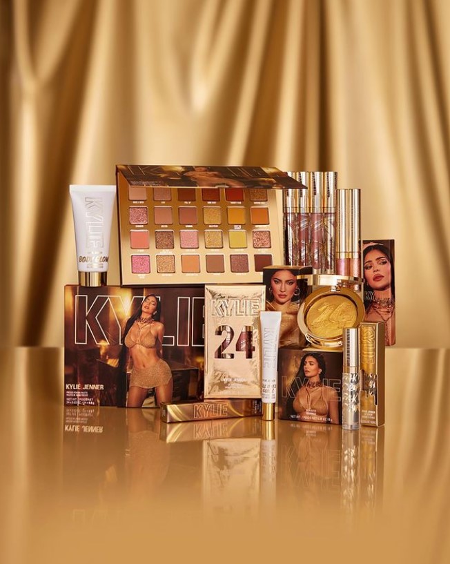 Коллекция Kylie Cosmetics 24K Birthday 