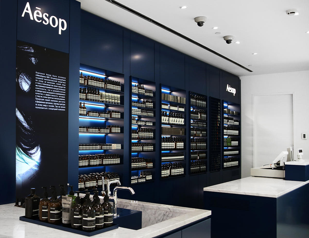 Открытие бутика AĒSOP в ЦУМе