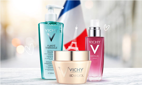 Sale week-end в Vichy в честь Дня Франции. Эксклюзивные скидки на любимые продукты француженок.