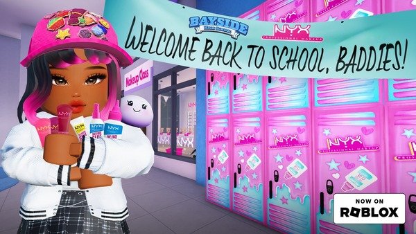 NYX Professional Makeup захватывает Roblox в преддверии нового учебного года