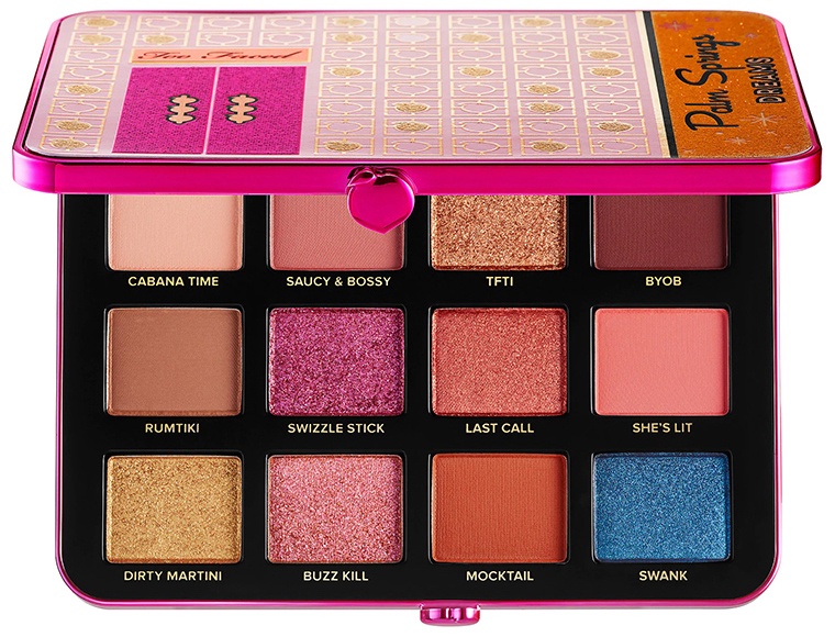 Палетка теней Too Faced Palm Springs Dreams для осени 2019