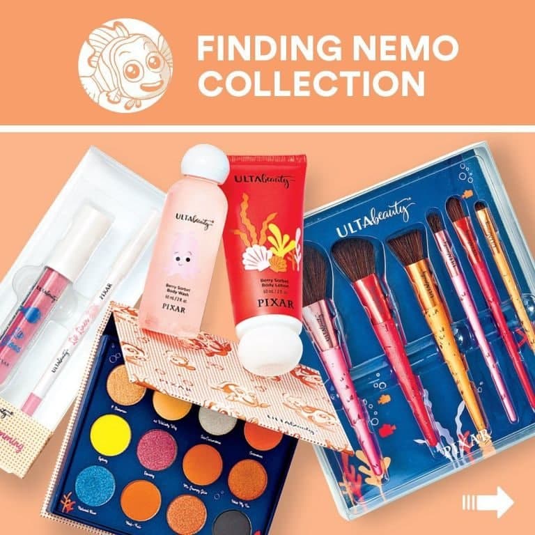 Коллекция Ulta Beauty x Pixar Finding Nemo 
