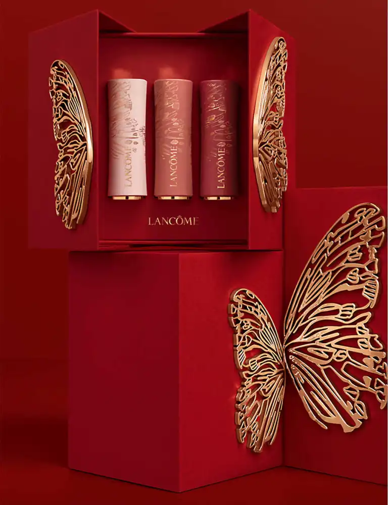Матовая помада Lancôme L’Absolu Rouge QIXI Limited Edition 