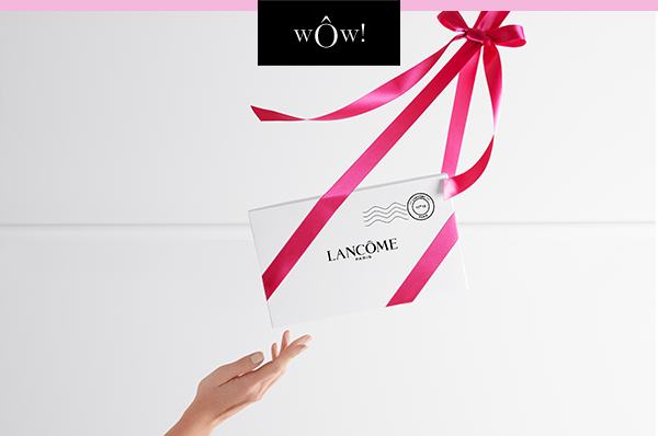 Бесплатная доставка на ВСЁ в Lancome!