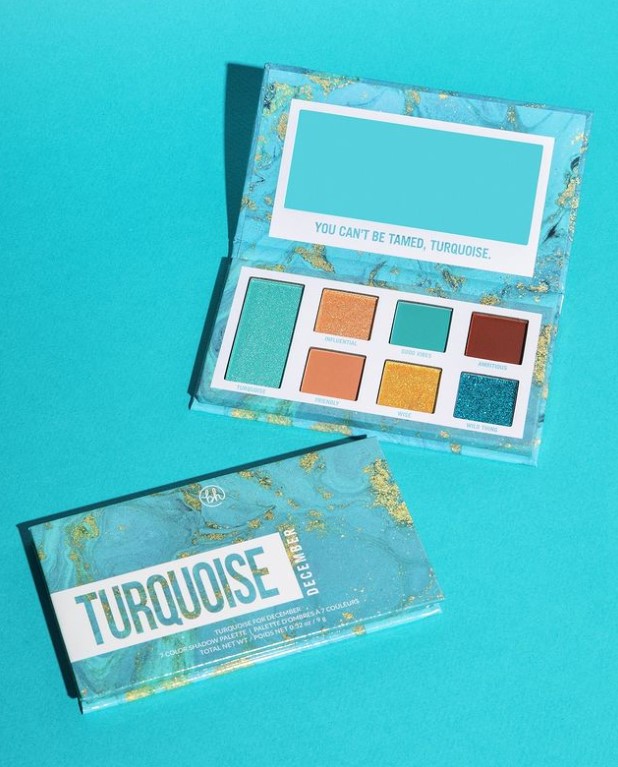 Палетка BH Cosmetics Birthstone Collection Turquoise for December 