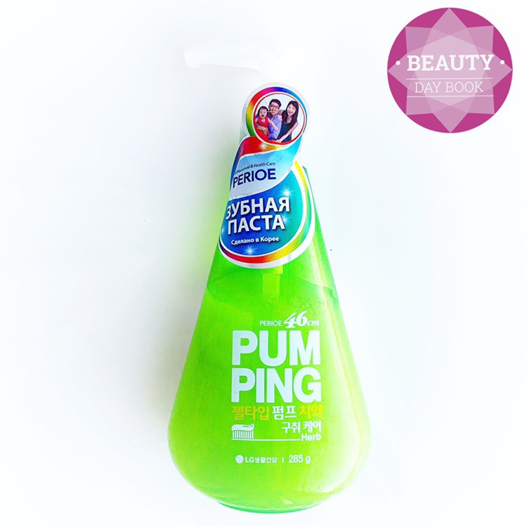 Зубная паста Perioe Whitening Pumping