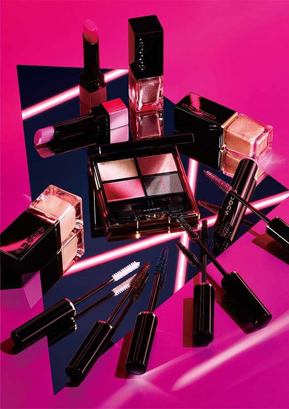 Летняя коллекция макияжа SUQQU Neon Pink 2019