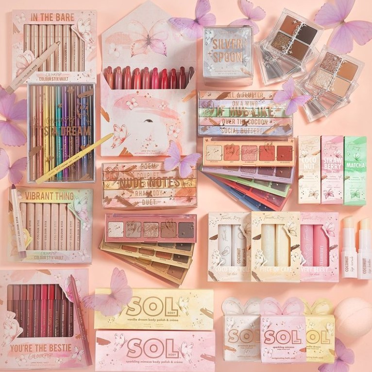 Праздничные наборы косметики ColourPop 2021 