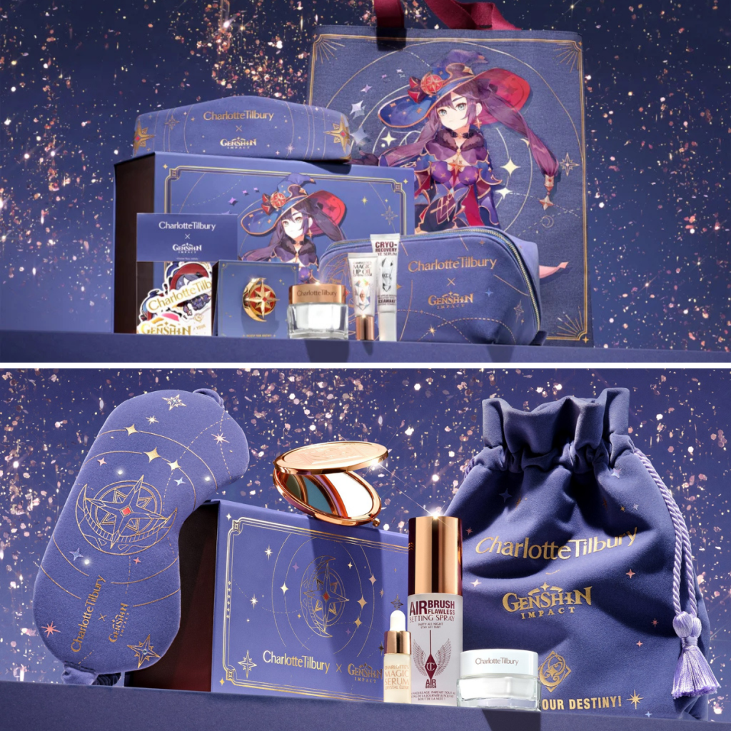 Бьюти боксы Charlotte Tilbury x Genshin Impact Limited-Edition 