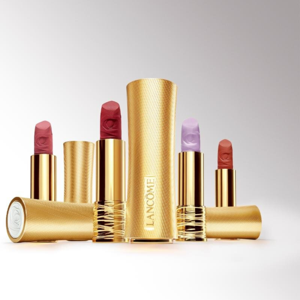 Осенняя коллекция помад Lancôme Fall 2025 90th Anniversary L’Absolu Rouge Drama Matte