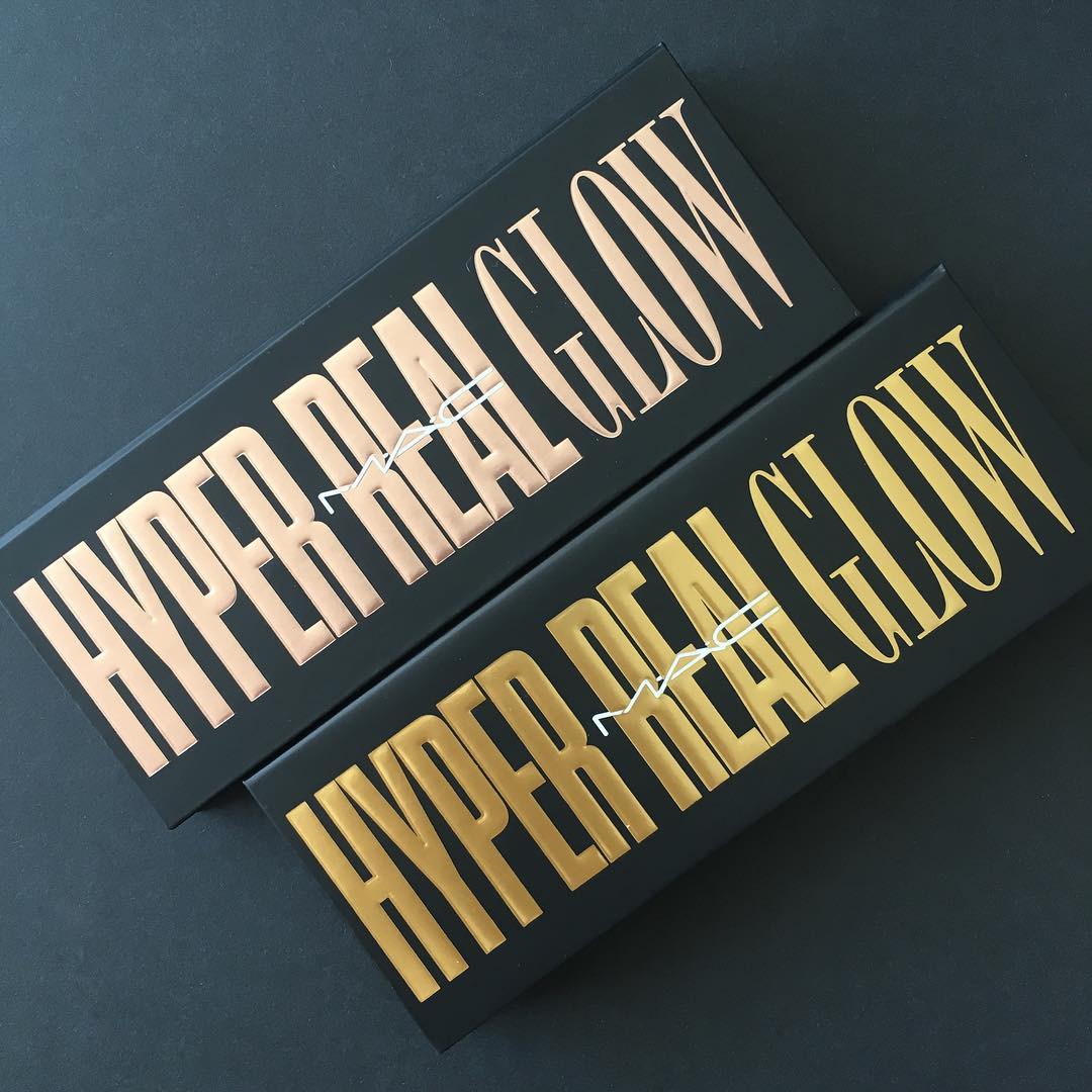Новые хайлайтеры от MAC Hyper Real Glow Highlighter Palettes