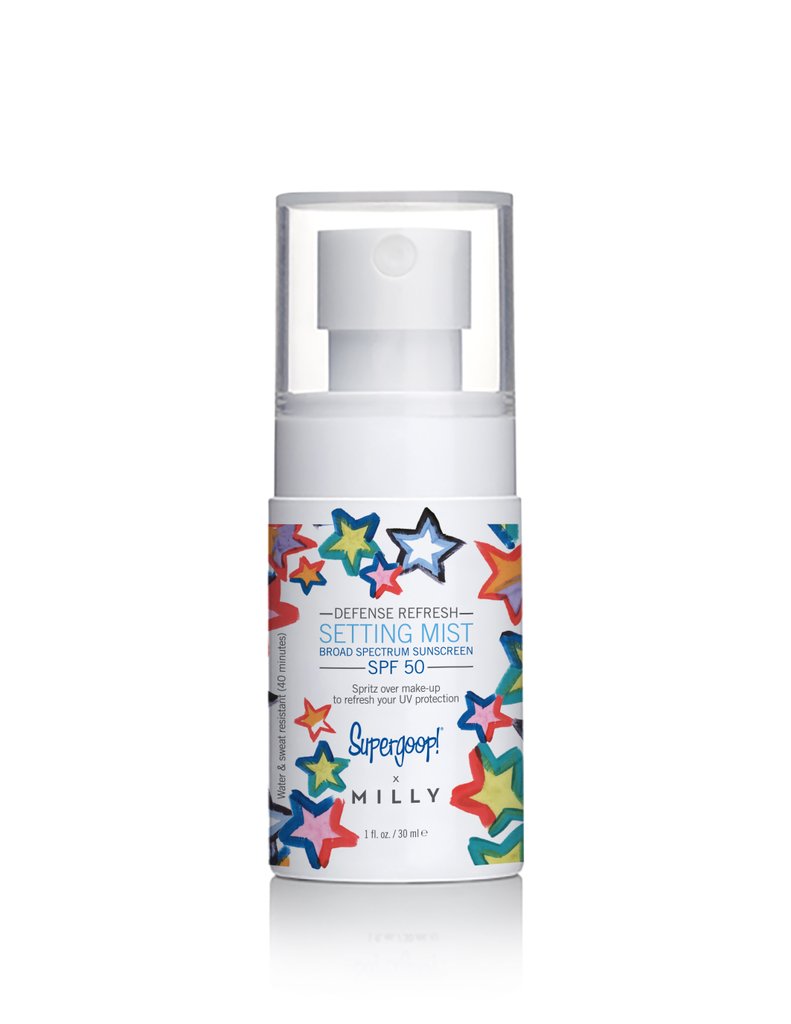 Мист для макияжа Supergoop x Milly