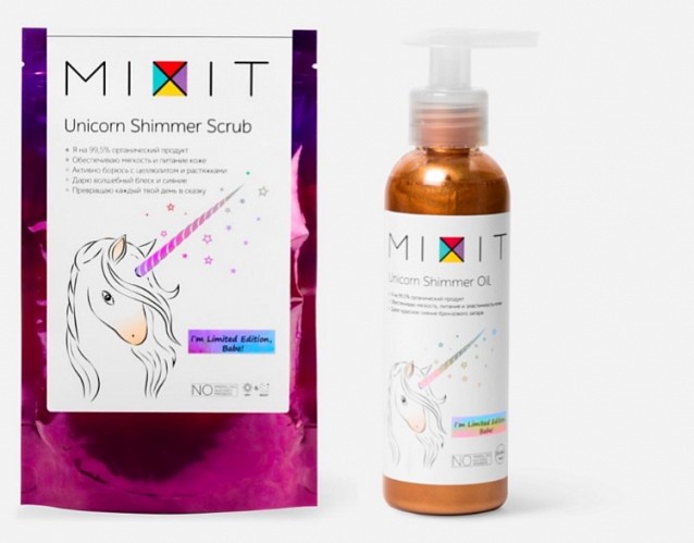 Новинки от Mixit Unicorn shimmer!