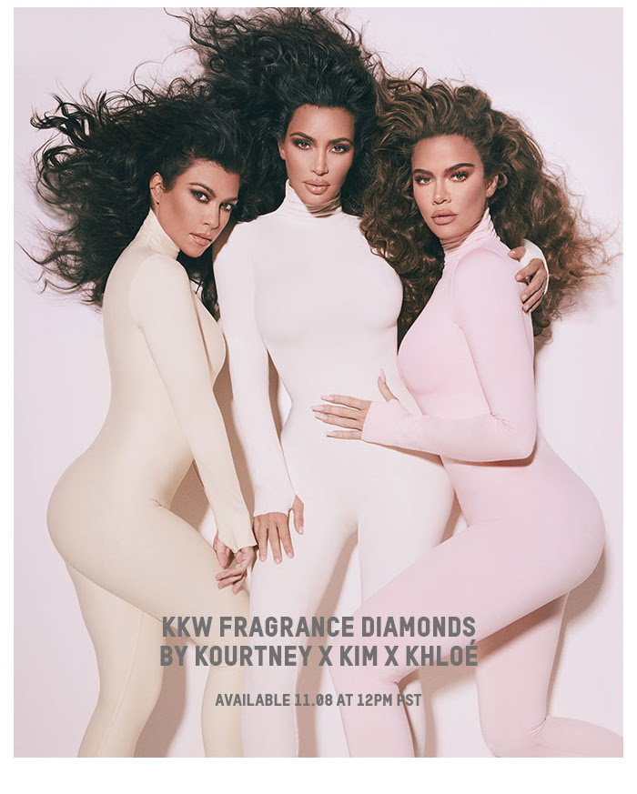 Новые ароматы Diamonds By Kourtney, Kim и Khloe Kardashian от KKW FRAGRANCE