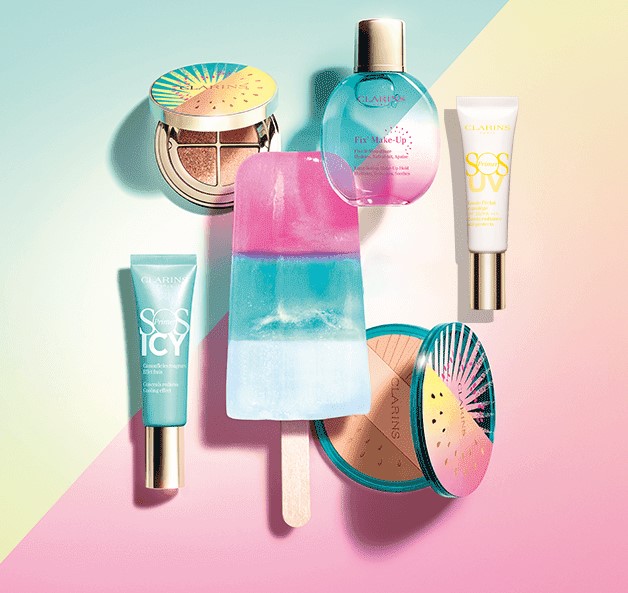 Летняя коллекция Clarins Frozen Summer 2021 