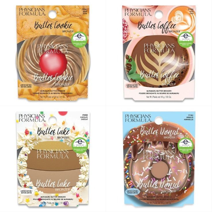 Бронзеры Physician’s Formula Butter Bronzers Cookie, Coffee, Cake, and Donut