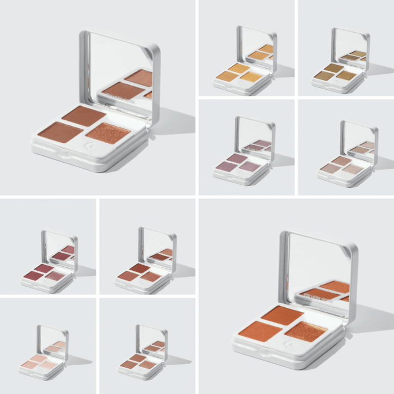 Палетки теней для век Glossier Monochromes 