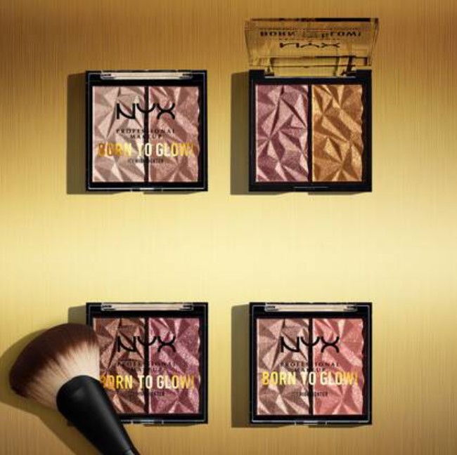 Дуэты хайлайтеров NYX Born To Glow Icy Highlighter Duos
