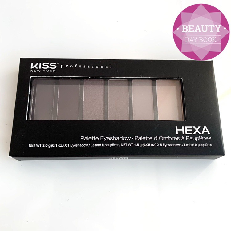Палетка теней для век KISS NEW YORK Professional Hexa 