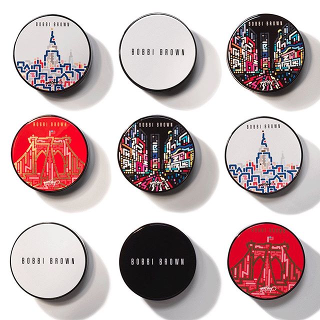 Лимитированные кушоны Bobbi Brown х Yoon Hyup Urban-Themed Air-Cushion Cases 2019