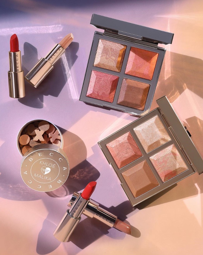Коллекция макияжа BECCA Khloe Kardashian и Forever Malika Holiday 2018