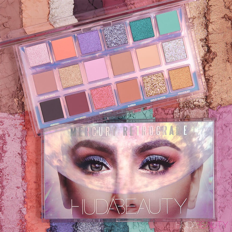 Палетка теней для век Huda Beauty Mercury Retrograde 
