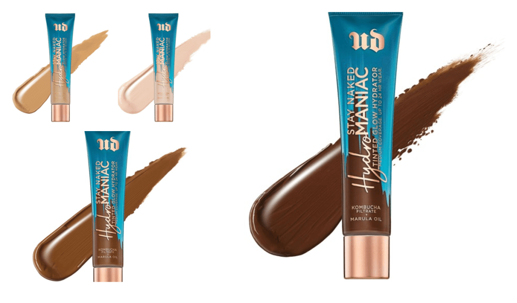 Увлажняющий сияющий крем Urban Decay Stay Naked Hydromaniac Tinted Glow