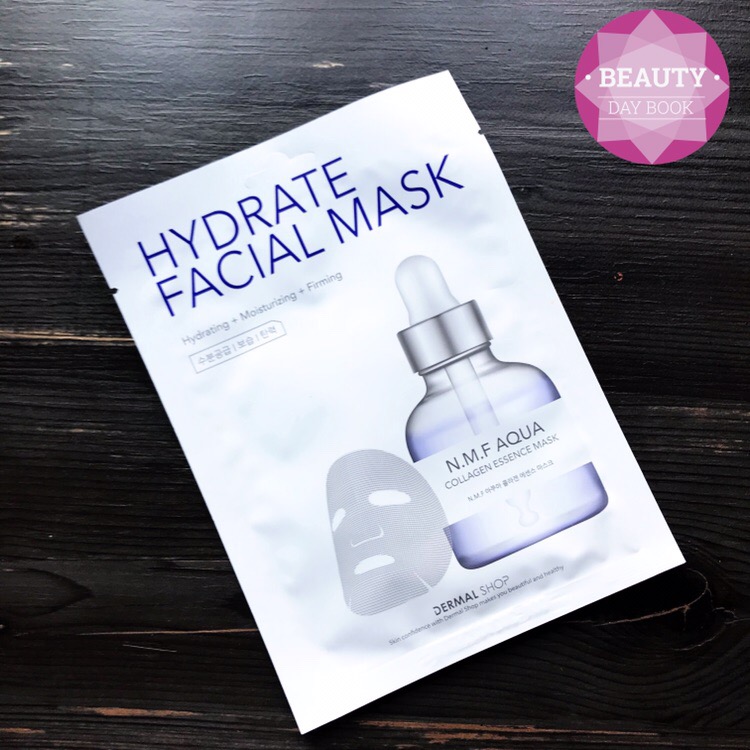 Маска для лица `DERMAL` HYDRATE с натуральным увлажняющим фактором и коллагеном